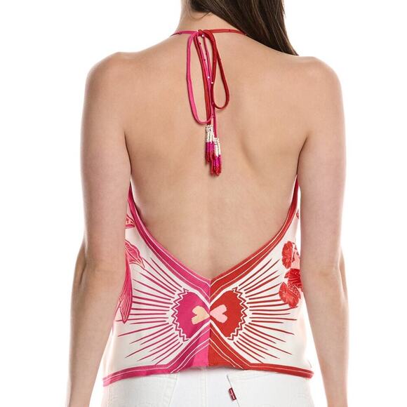 FARM Rio Halter Bandana Blouse - Picture 2 of 3